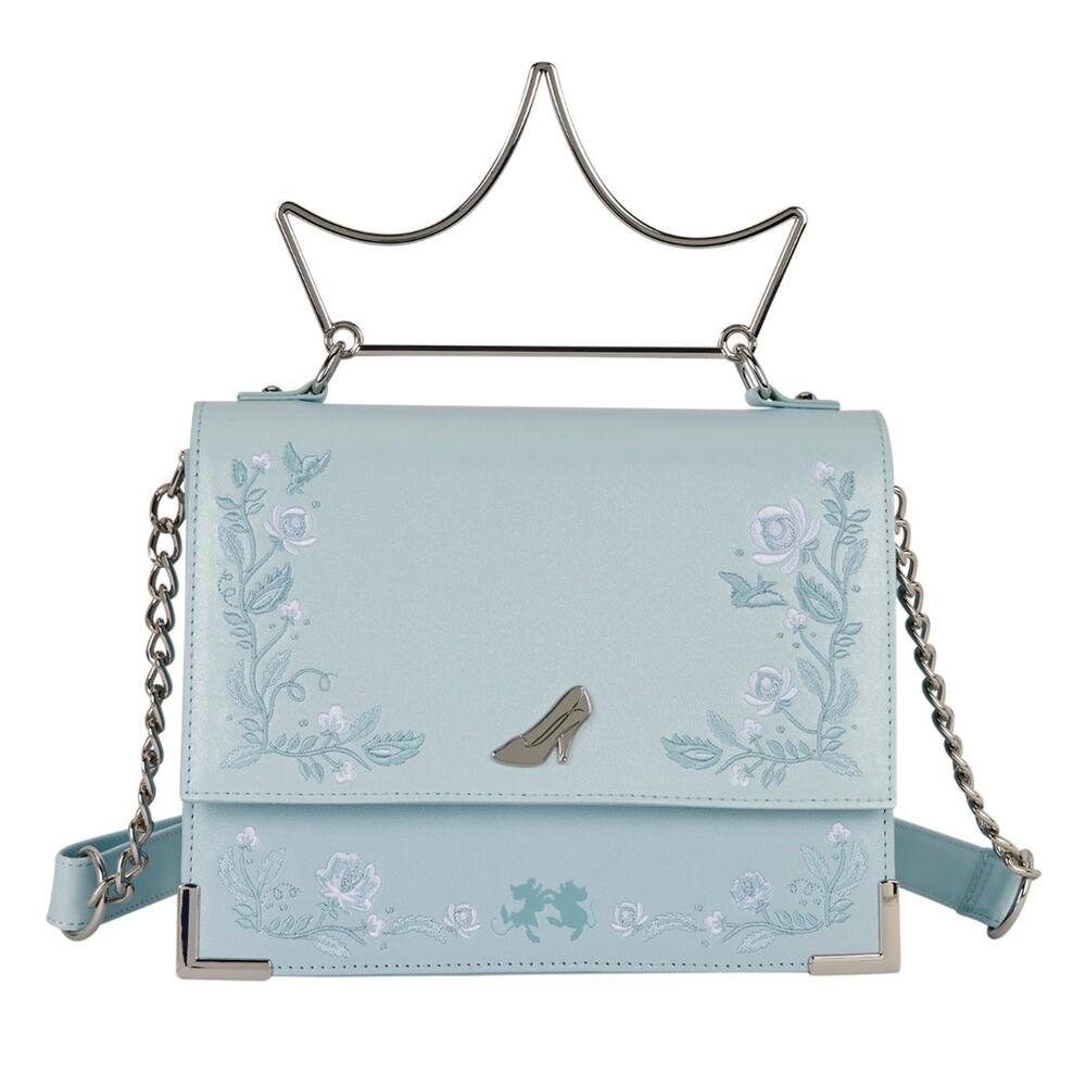 Loungefly Disney Cinderella Shimmer Crossbody NWT